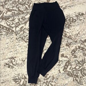 Lulu Lemon Black Jogger Pants